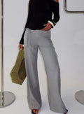 Ikana Tie Side Pants Grey