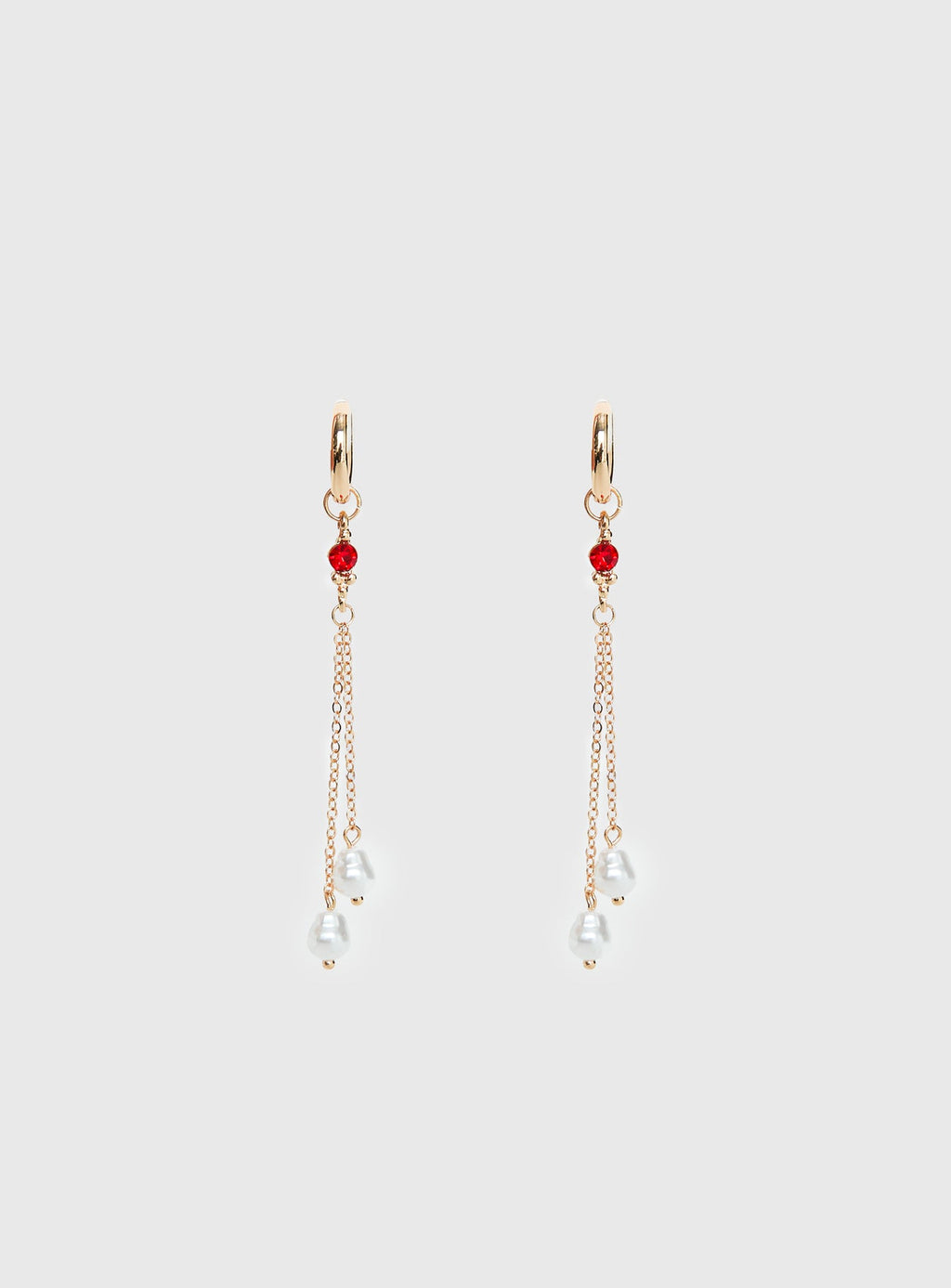 What Is Life Dangly Earrings Gold