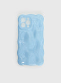 Wispy iPhone Case Blue