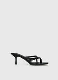 Goalie Heels Black