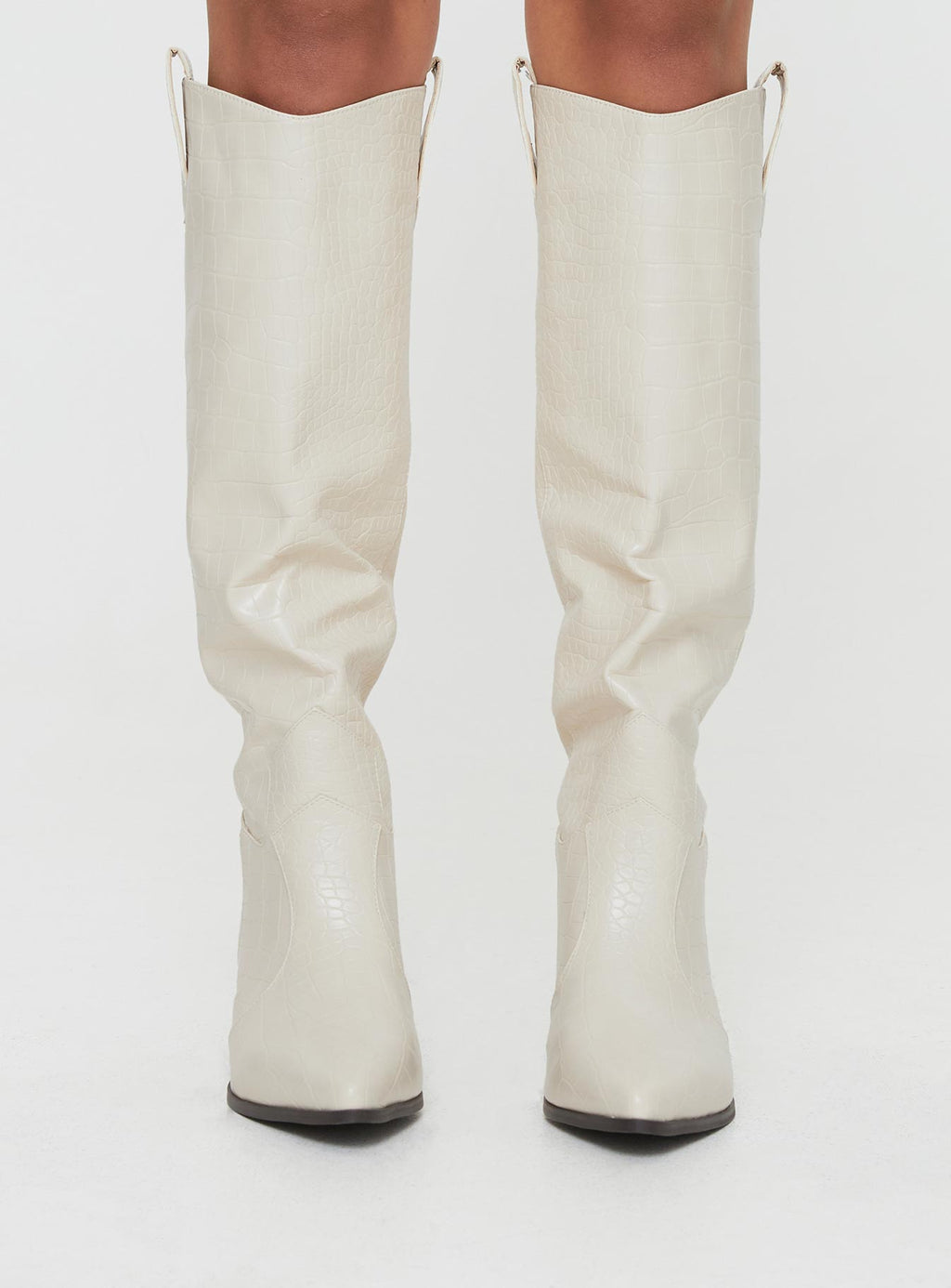 Riley Boots Ecru