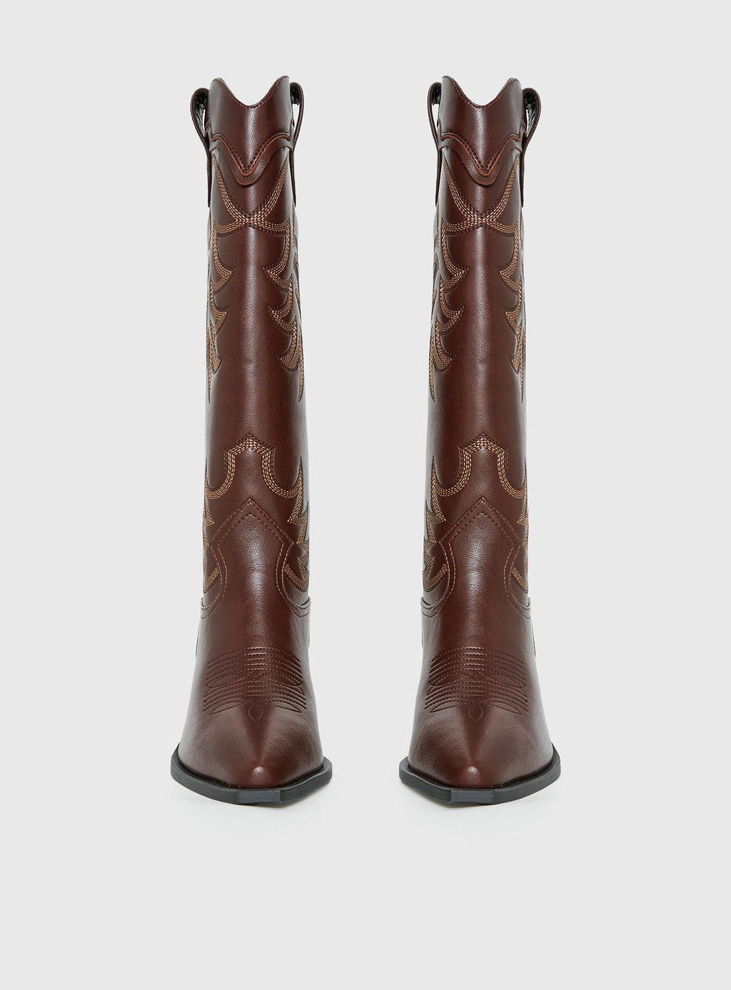 Billini Evalynn Cowboy Boots Fudge