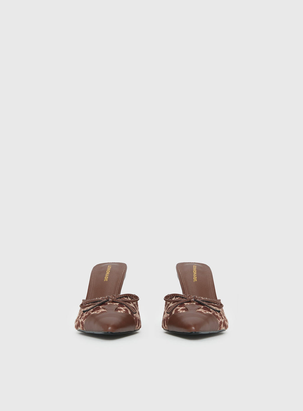 Boardroom Pointed Toe Heels Caramel Cow