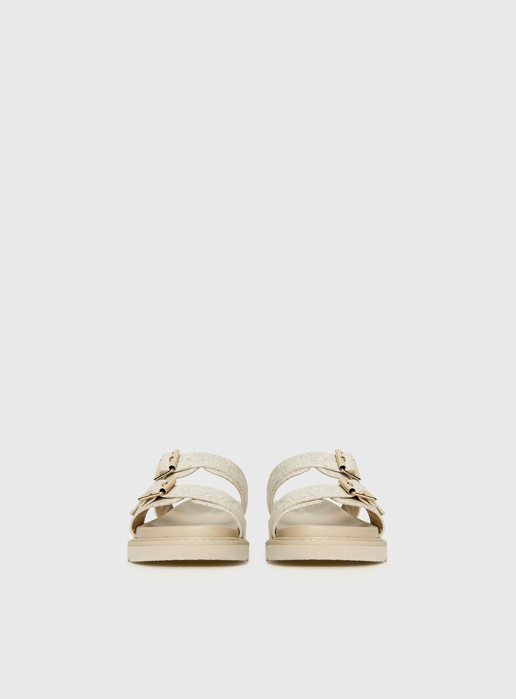 Roxxie Sandals Beige Linen