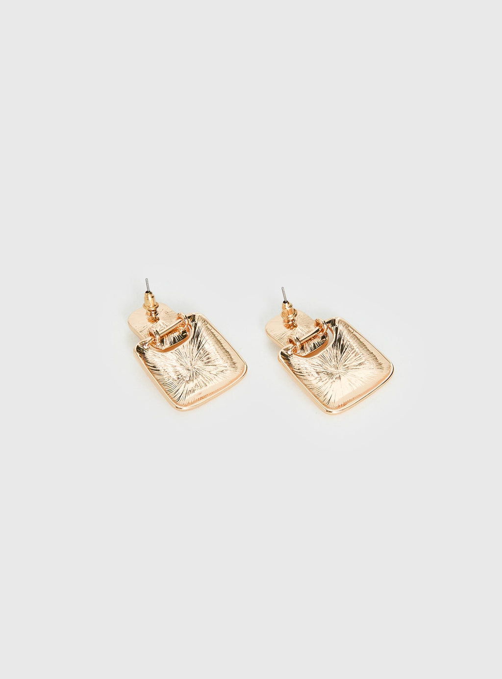 Luminary Diamante Detail Earrings Gold