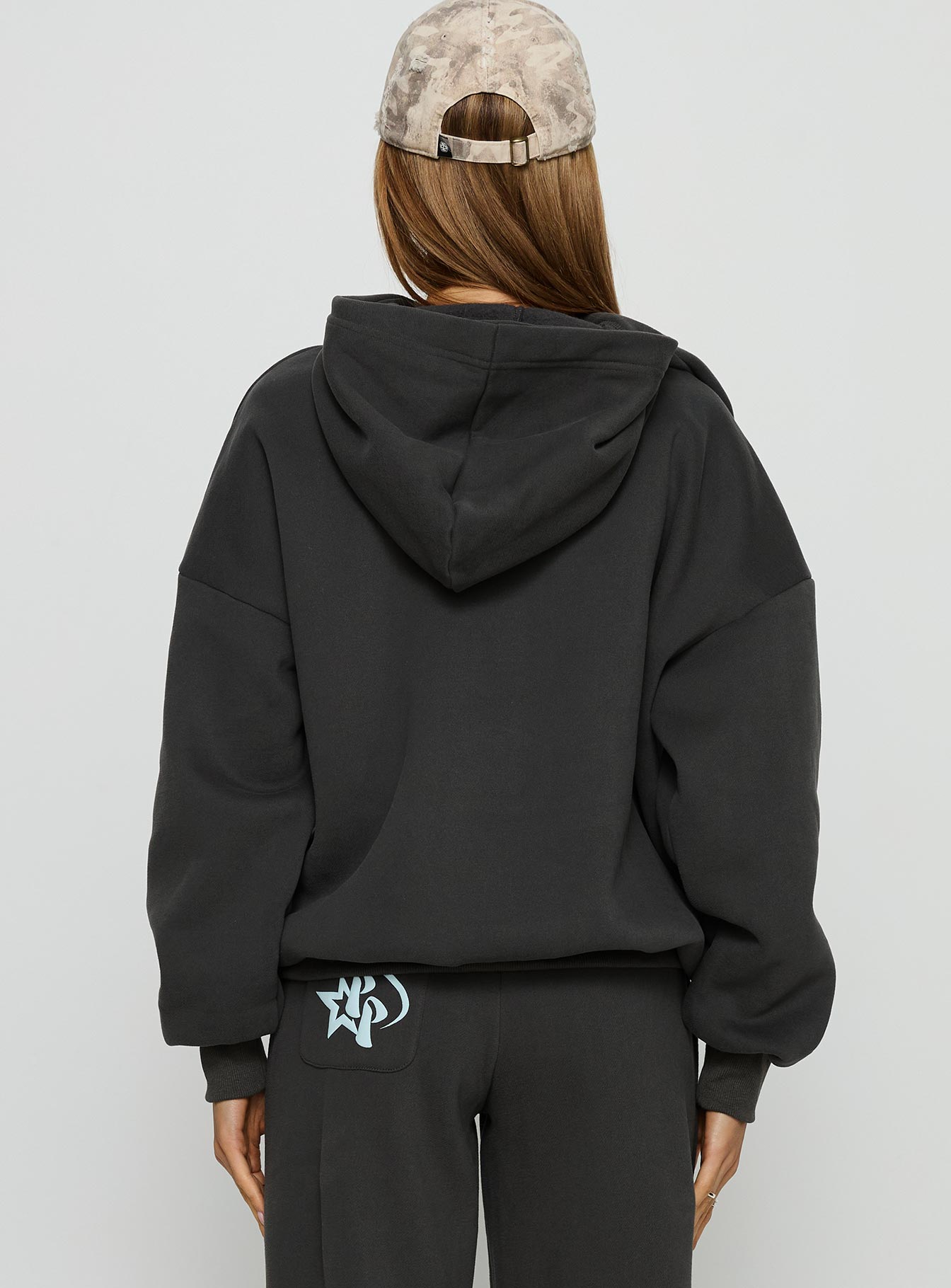 Princess Polly Stargirl Hoodie Charcoal