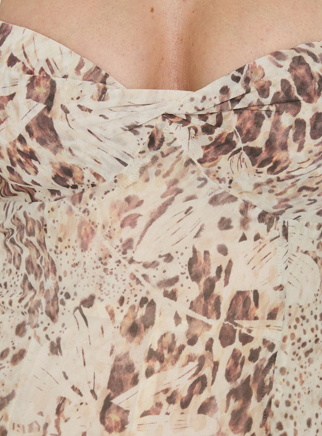 Call Me Instead Halter Playsuit Animal