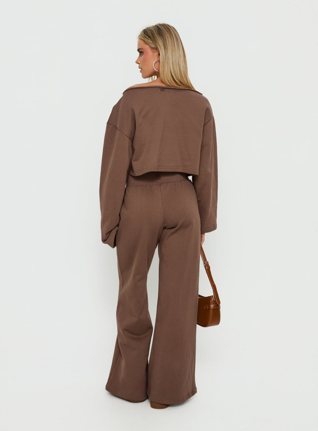 Peaks Flared Track Pants Cocoa