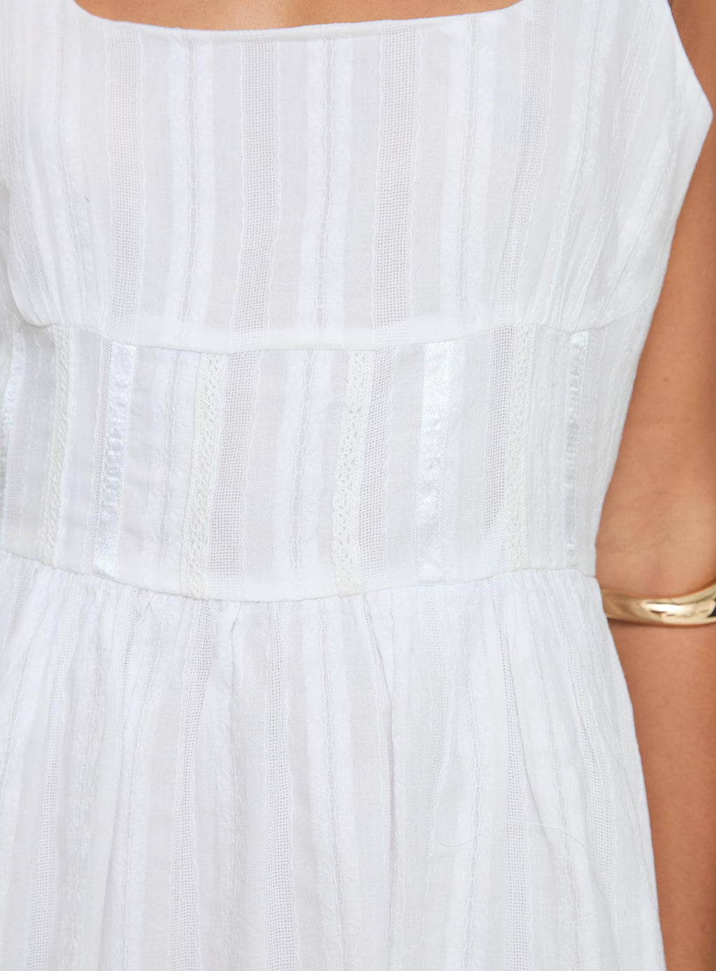 Lorinda Mini Dress White