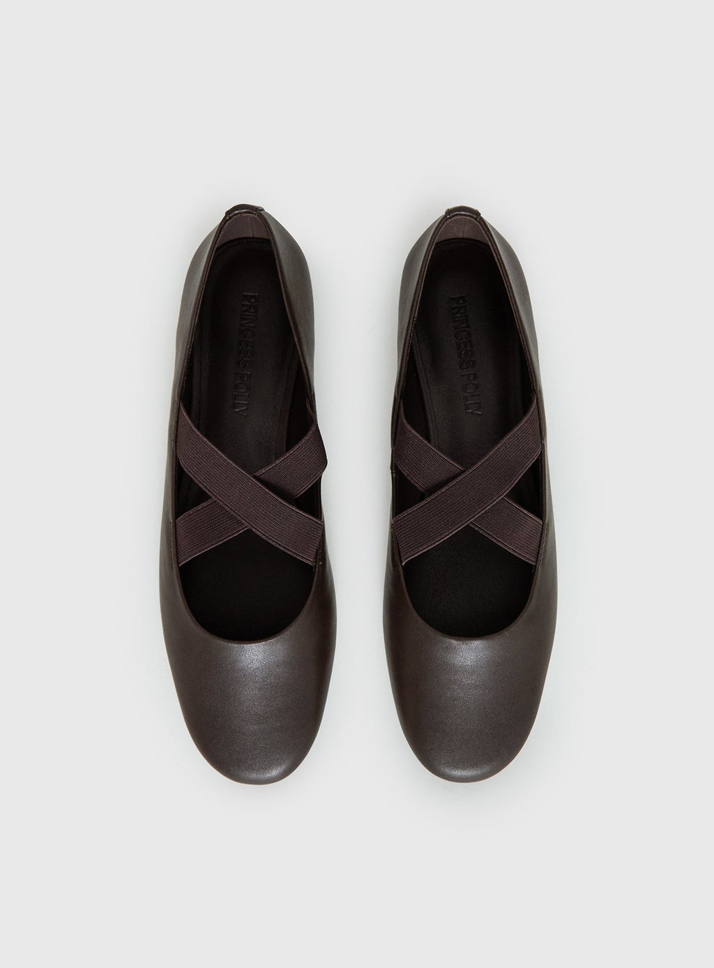 Zevra Sporty Ballet Flats Brown