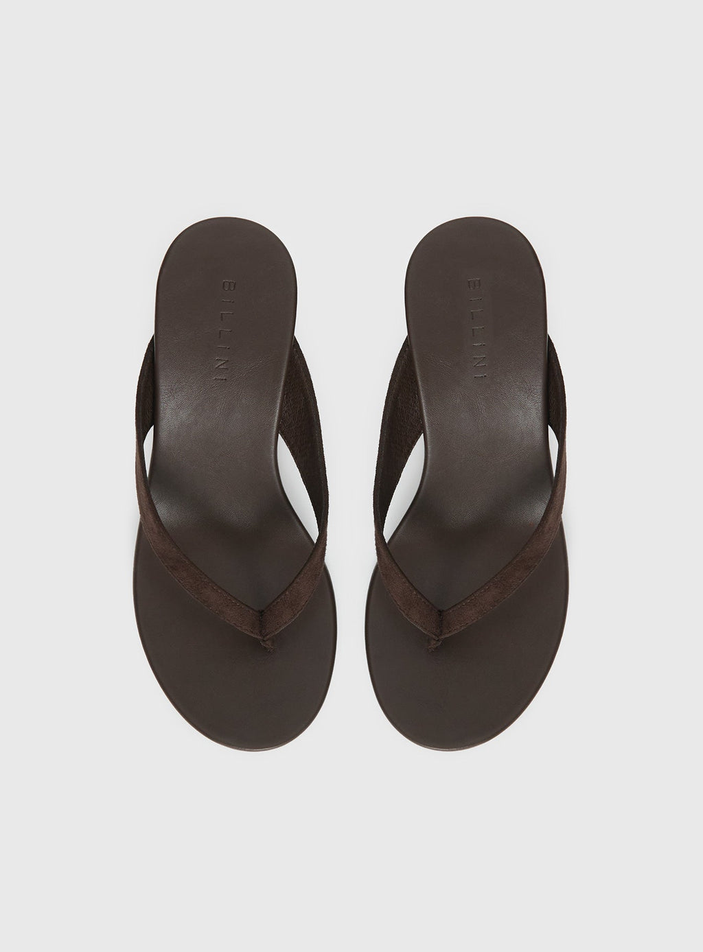 Billini Ravyn Heels Dark Cacao Faux Suede