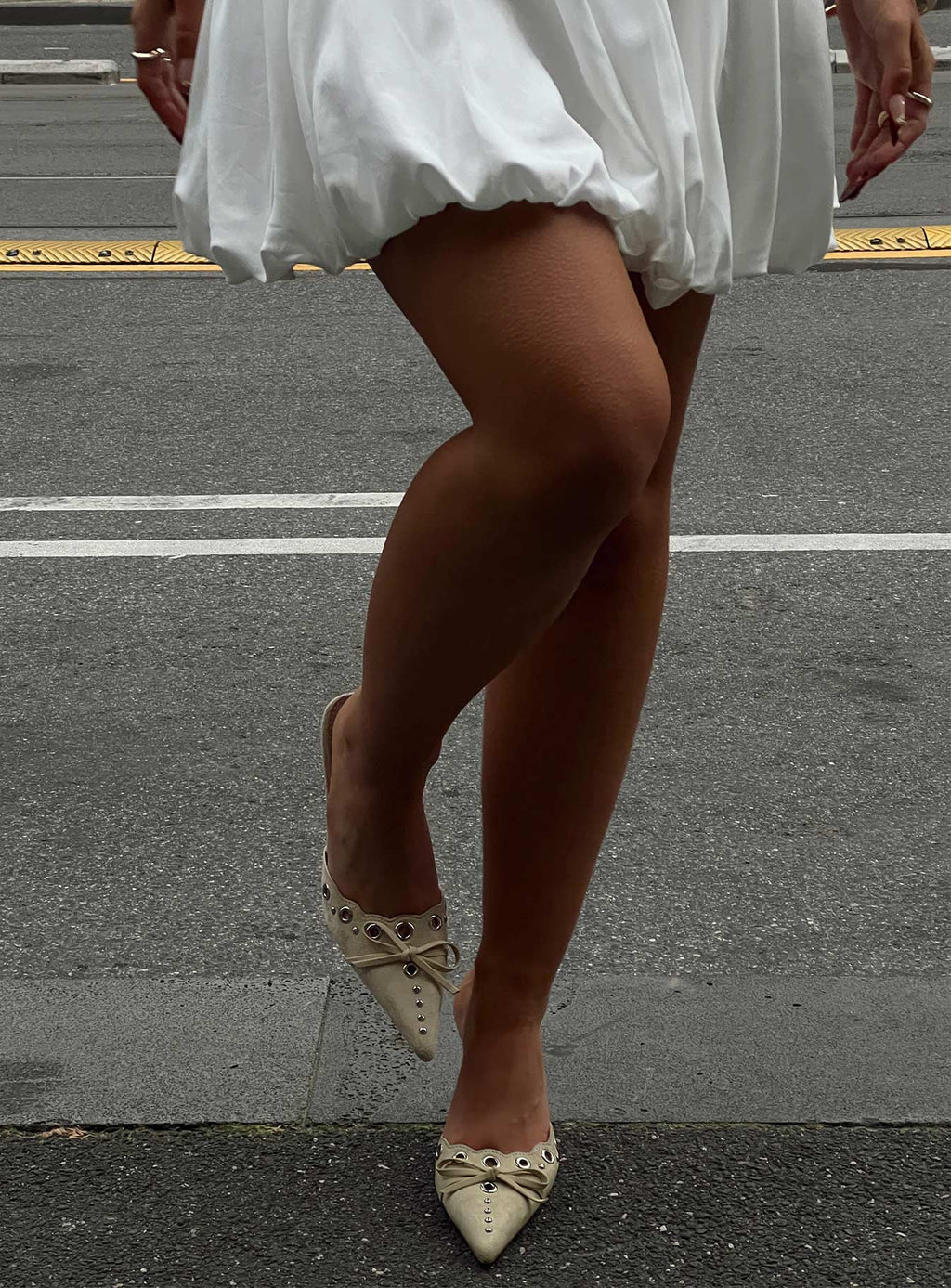 Charisma Pointed Toe Heels Taupe