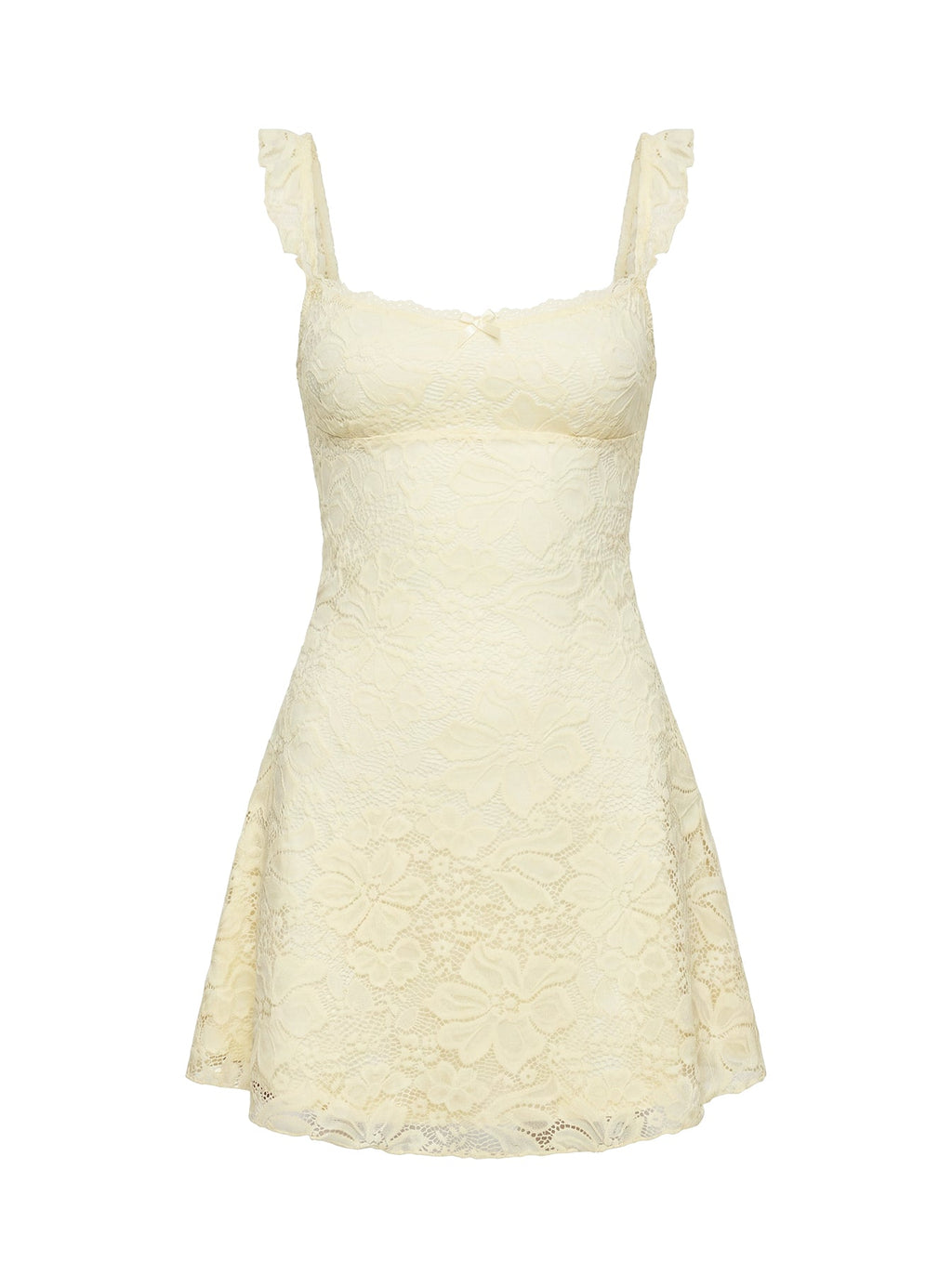 Beacall Mini Dress Lemon