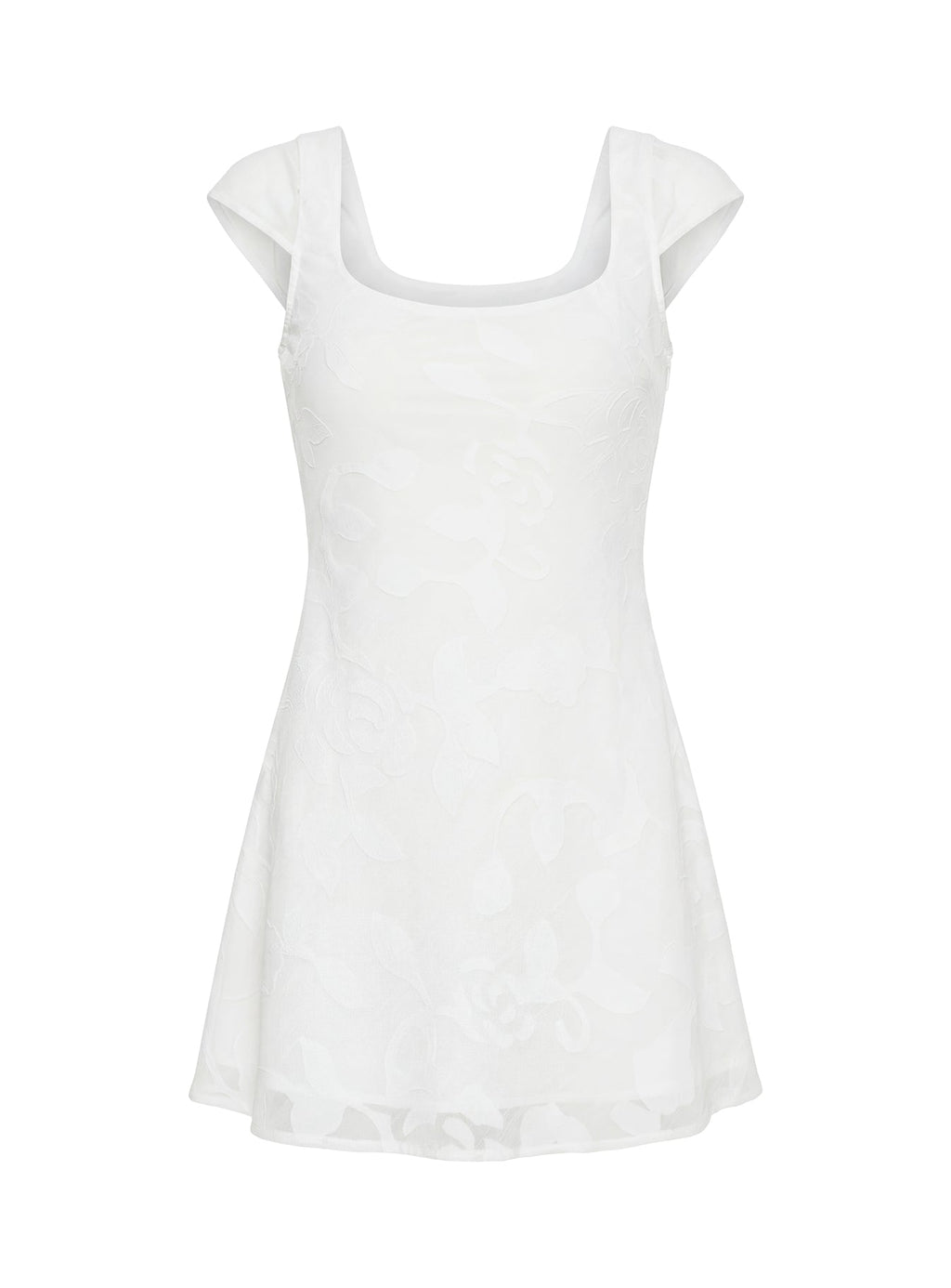 Lucienna Mini Dress White Floral