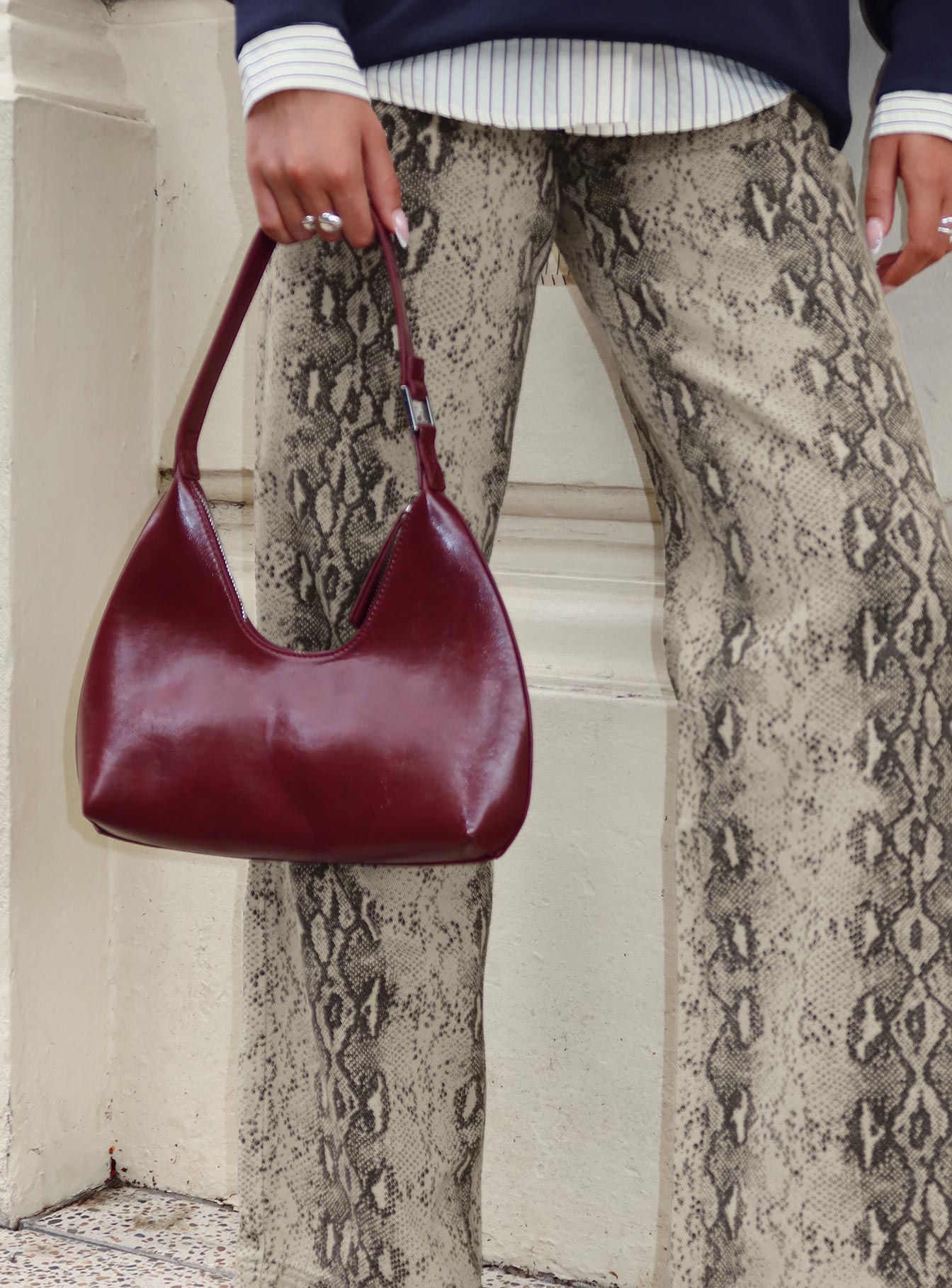 Reeves Bag Burgundy